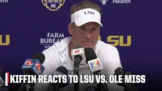 Full Lane Kiffin’s postgame news conference following LSU’s loss to Ole Miss | ESPN College Football News