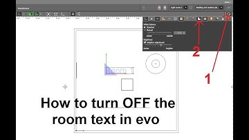 How to turn OFF the text in Dialux evo