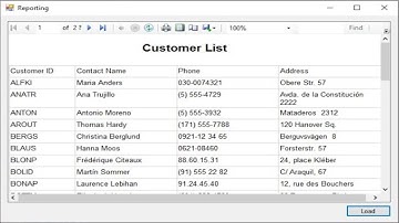 How to create RDLC Report using Microsoft Report Viewer in C#