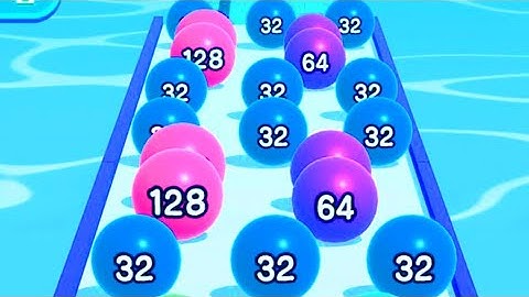 Ball Run 2048 - All Levels Gameplay Android, iso, Level985