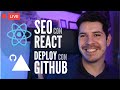 SEO con React y Deploy integrado con GitHub