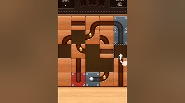 Roll the Ball slide puzzle Star D Pack Level 41 Solution