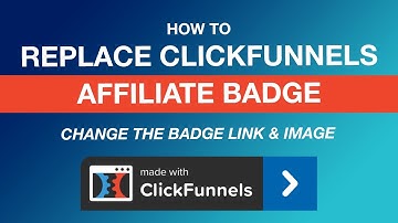ClickFunnels Tutorial: How To Change The "Made with ClickFunnels" Affiliate Badge