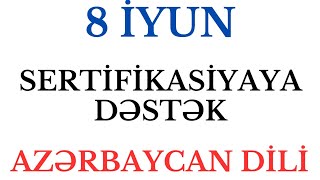 8 İYUN SERTİFİKASİYAYA DƏSTƏK | FİDAN İSGƏNDƏROVA