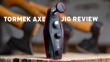 Review | NEW Tormek Axe Jig: AX-40 First Look