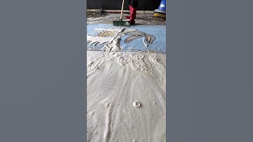 Dirty foam scraping #carpetcleaning #asmr #rugcleaning #foam #relaxing #satisfying