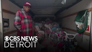 Detroit’s Filthy Rockwell seeks volunteers, donations for annual Christmas giveaway