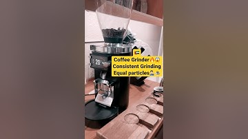 Coffee Grinder 🔥 Mahlkonig E80s #coffee #grinder #uae #viral #video #youtubeshorts