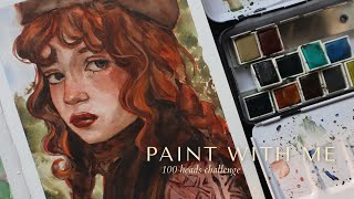 Starting a New Sketchbook ✮ a chatty paint with me