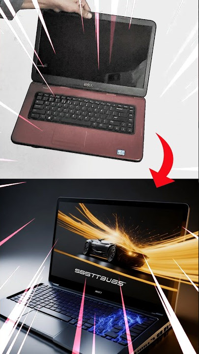 I made this 10 years old Laptop💻 Super-fast ⚡ #shorts