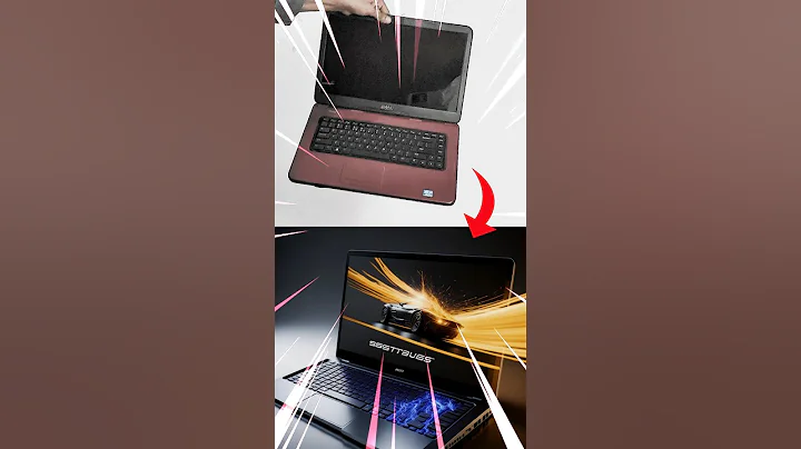 I made this 10 years old Laptop💻 Super-fast ⚡ #shorts