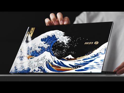 MSI Prestige 13 AI+ Ukiyo-e Edition // The Most Unique Laptop?