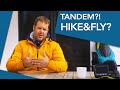 Aufwand für TANDEM Schein?! + HIKE & FLY Frage! - Gleitschirmfliegen lernen | Flugschule Hirondelle