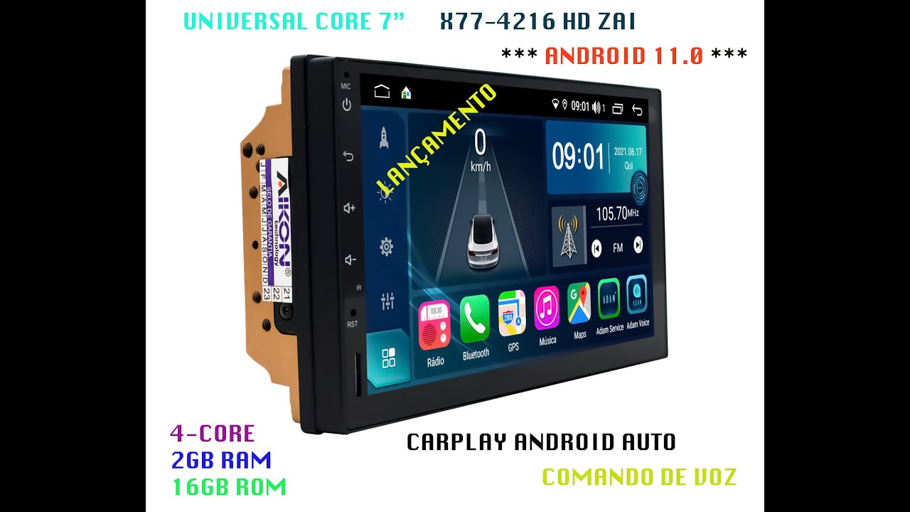 Universal slim aikon atom core x77 4216 hd zai 2gb ram 16gb rom