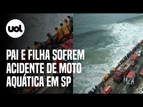 Acidente de moto aquática deixa adolescente de 14 anos em estado grave em São Paulo