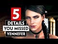 5 Small Details You Missed about Yennefer | THE WITCHER 3