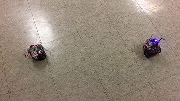 Swarm Robots via RF and Labview (Trial 2)