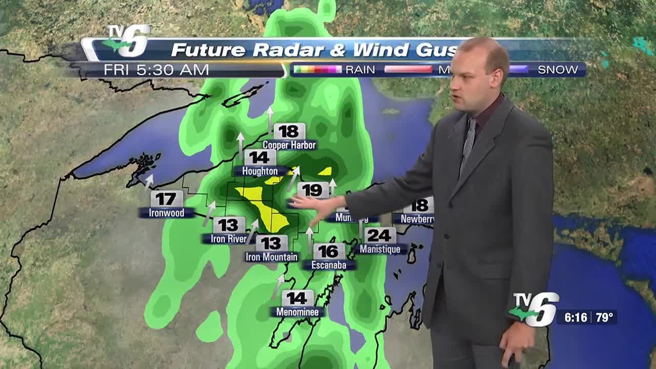 Rain chances return to end the week ahead of a cooling trend - YouTube