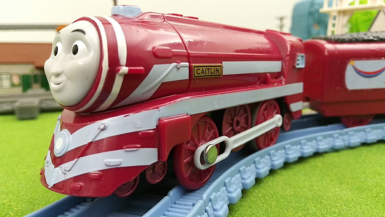 Caitlin Thomas & friends Trackmaster - YouTube