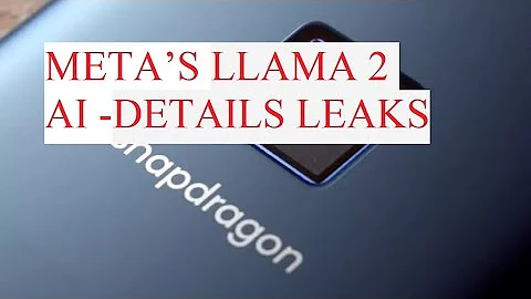 META’S LLAMA 2 AI -DETAILS LEAKS