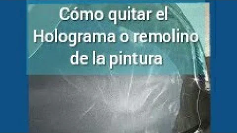 ¿Cómo se eliminan los arañazos finos y las marcas de remolino de la pintura negra?