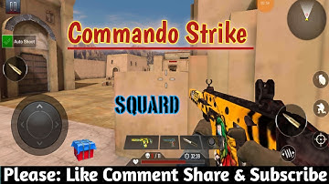 Commando Strike Shooting Game || Level Dustown #21 {Android Gameplay}|@munnoarcade8694