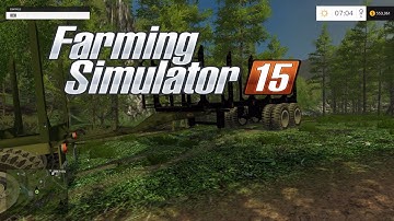 Farming simulator 2015 Live Stream logging with new mods