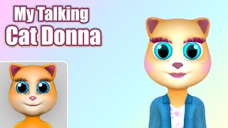 My Talking Cat Donna - Моя Говорящая Кошка Донна screenshot 1