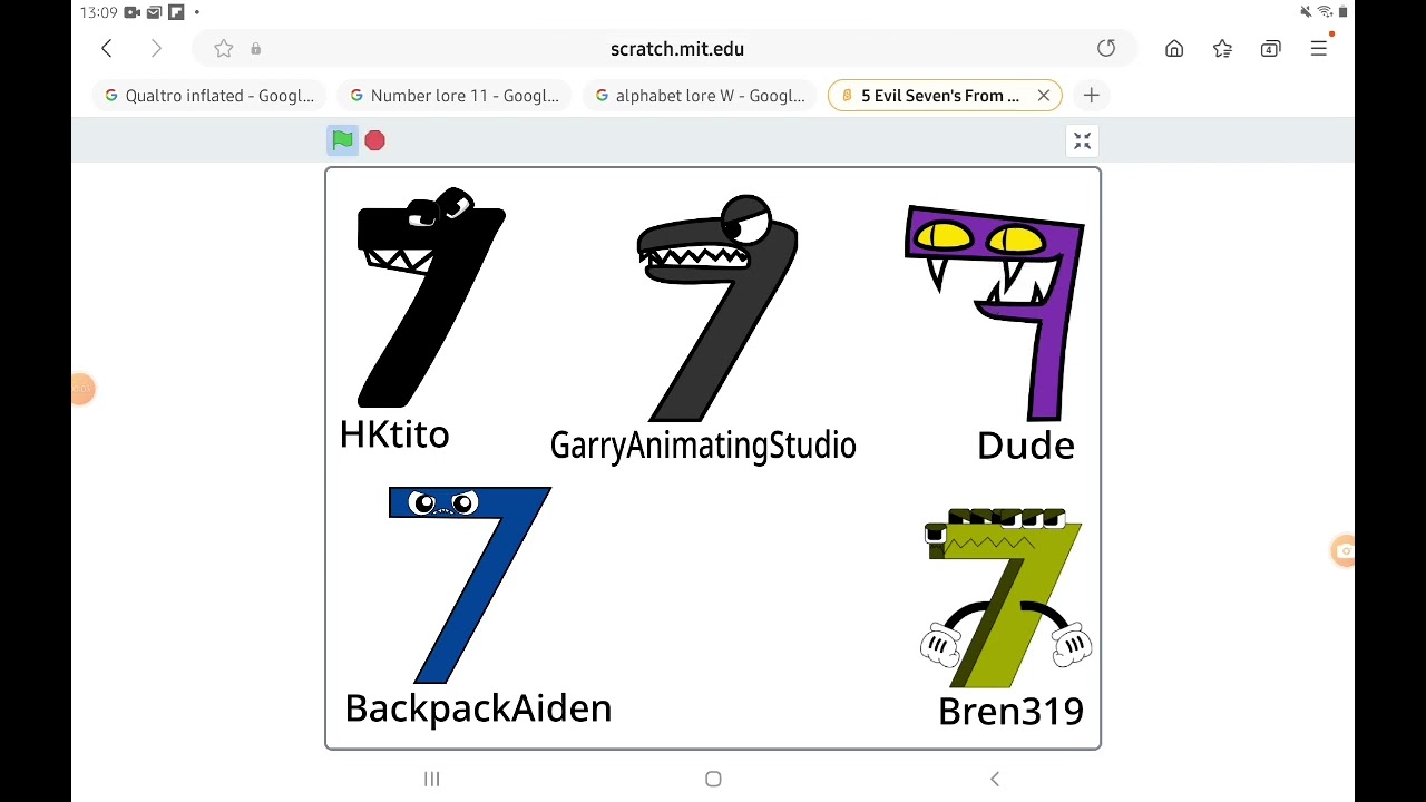 Interactive Number lore HKtito #scratch