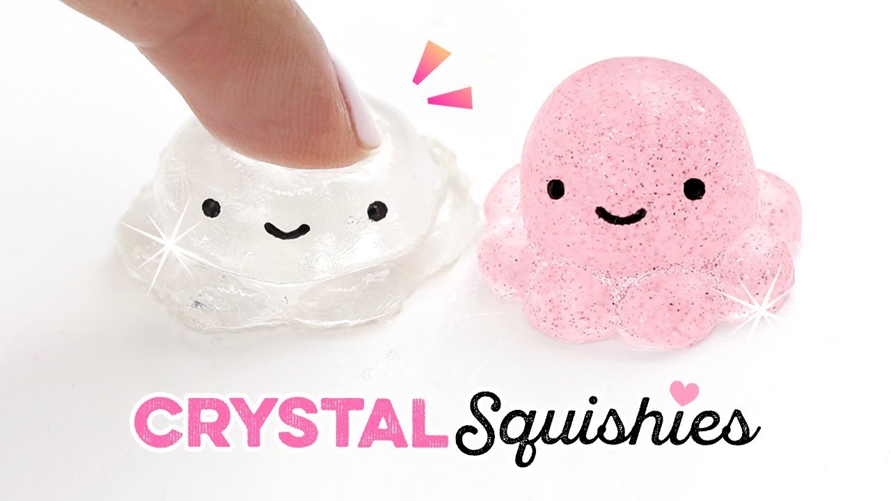 DIY TRANSPARENT SQUISHY!! Puni Gel vs Hitohada Gel, Which Is Better?! How to Make Squishies!