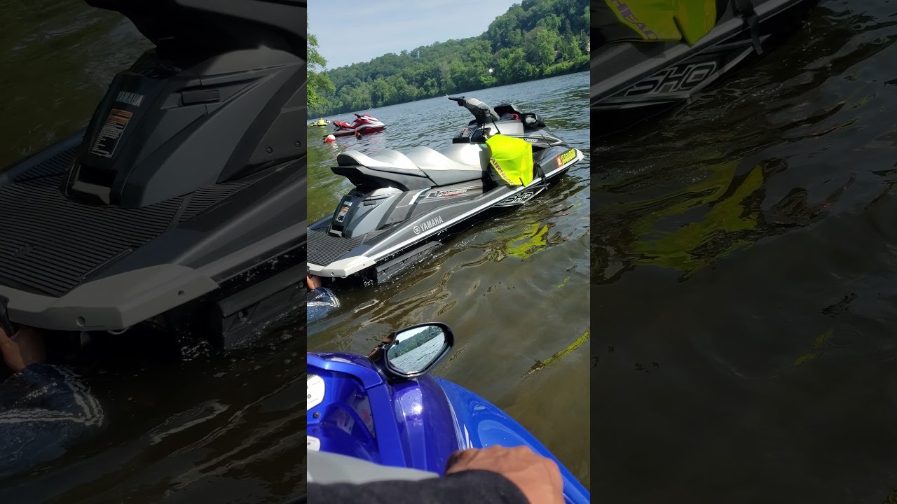 Delaware River On Jet Ski