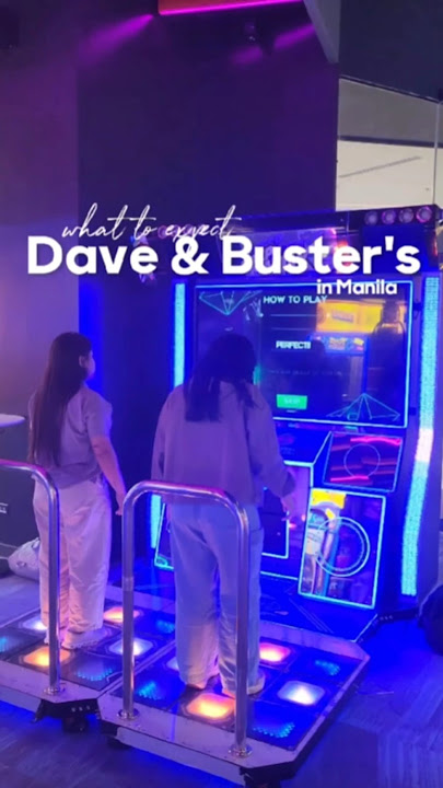 Dave and Buster's in Manila, Philippines. Located at the Opus Mall