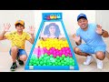 Cube challenge with Jason and Alex | बच्चे एक दूसरे की मदद करते हैं!