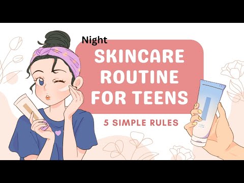 my night 😴 SKINCARE ROUTINE for teens/subscribers demand 🫶 for dry /combination /normal skins💕