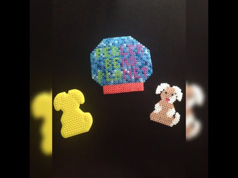 Mini Perler Pegboard Designs Made Without Pegboard!