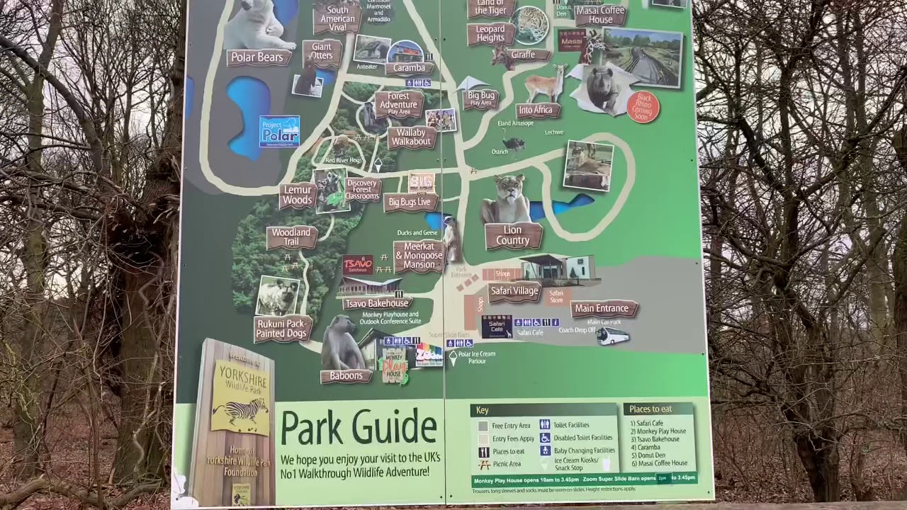 Yorkshire Wildlife Park - YouTube