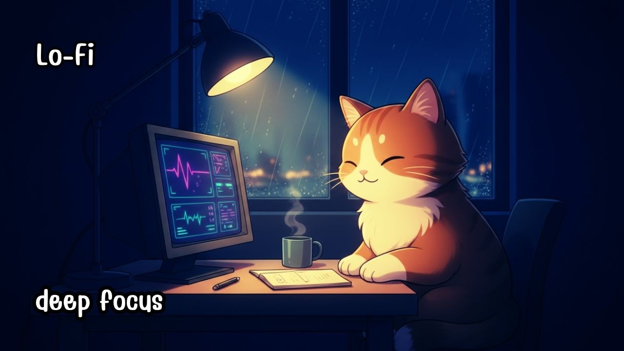 deep concentration lofi 🧠 distraction-free study music (1 hour)