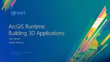 ArcGIS Runtime: Building 3D Applications