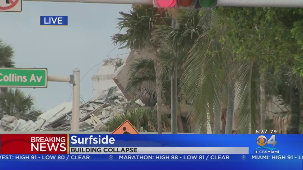 Firefighters Rescue Residents After Surfside Condo Partially Collapses ...