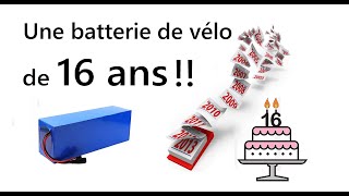 Une batterie de vélo très tenace !!!