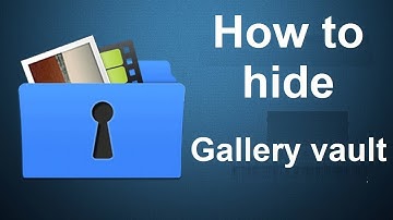 How to hide gallery vault || TECH DAX