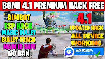 BGMI HACK 4.1 | BGMI 4.1 MOD APK | BGMI ESP HACK | BGMI NEW HACK TODAY | HOW TO HACK BGMI HACK