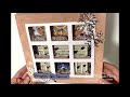 Cómo hacer una trjeta de Navidad maxi con ventanas y chimenea shaker. Scrapbooking. Kora Projects.