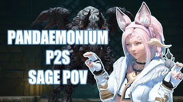 Asphodelos Second Circle Savage - P2S - Sage POV