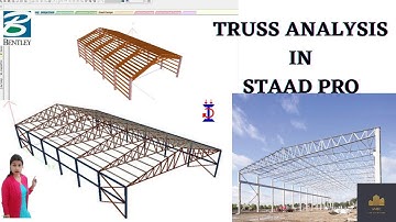 TRUSS ANALYSIS IN STAAD PRO | STEEL DESIGN IN STAAD | AMEC CAD SOLUTIONS | MANISHA YADAV
