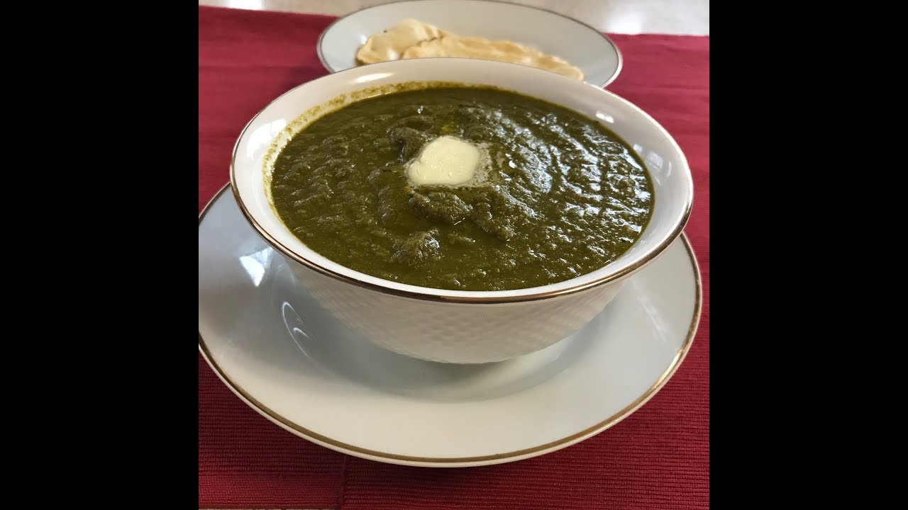 Sarson ka saag (Mustard Green Curry)