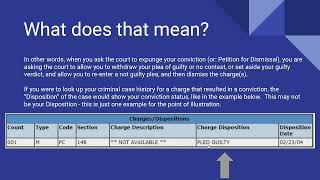 Kern County Law Library - What is Expungement?