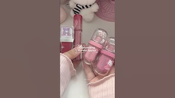 Customised my lippies #kbeauty #koreanmakeup #trend #shorts #customized #pinkmakeup #romand #amuse