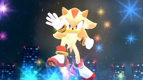 Sonic Dash - Super Shadow gameplay through the Metro City new zone in Super Shadow Style