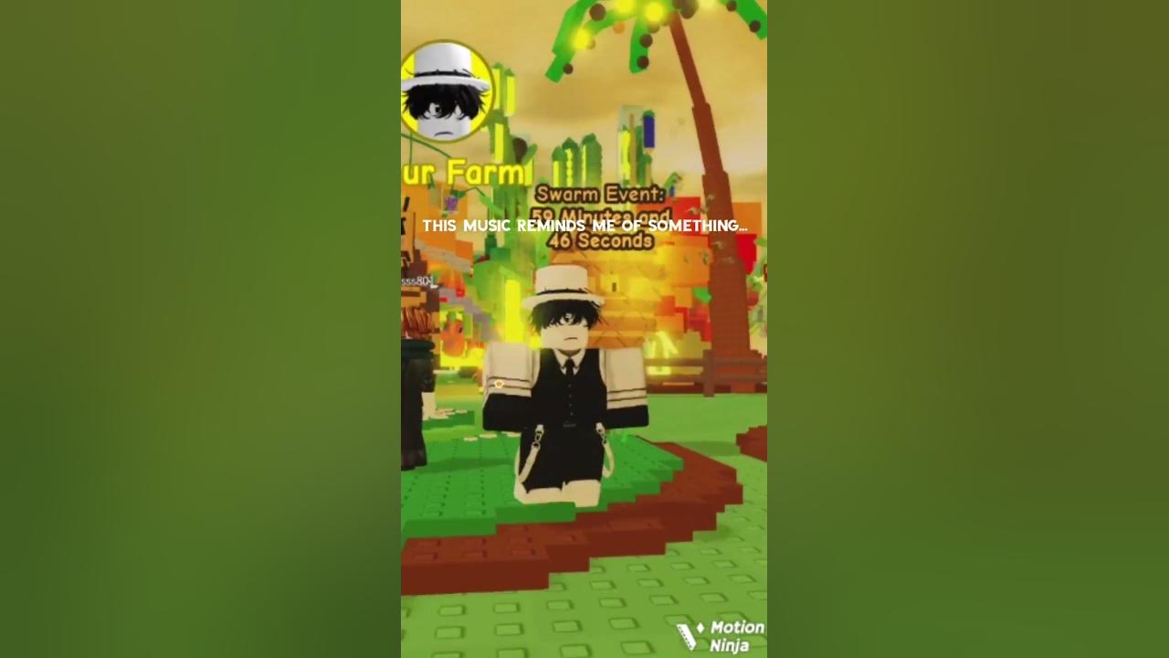 The Bee Swarm Music In #growagarden Reminds me of something... #roblox #memes #squidgame #meme #fyp